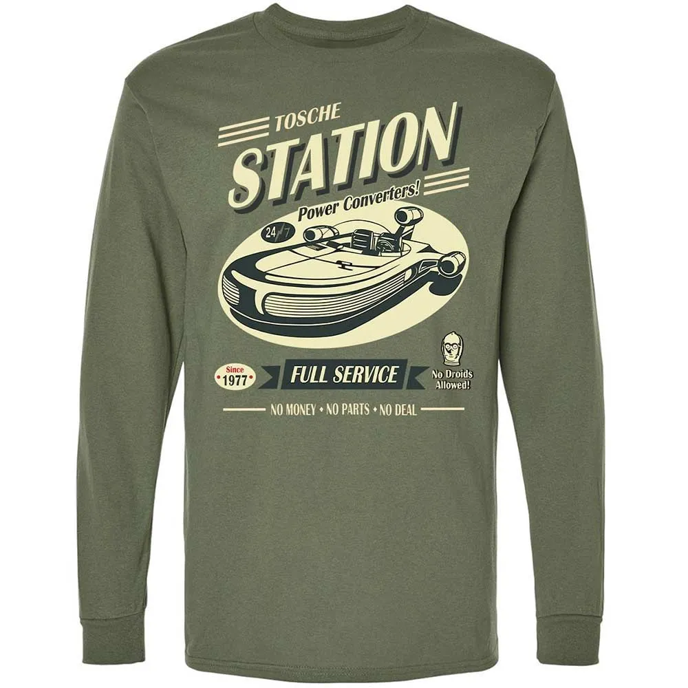 Long Sleeve T-Shirt - FSBM8Q1P - Military Green - 9