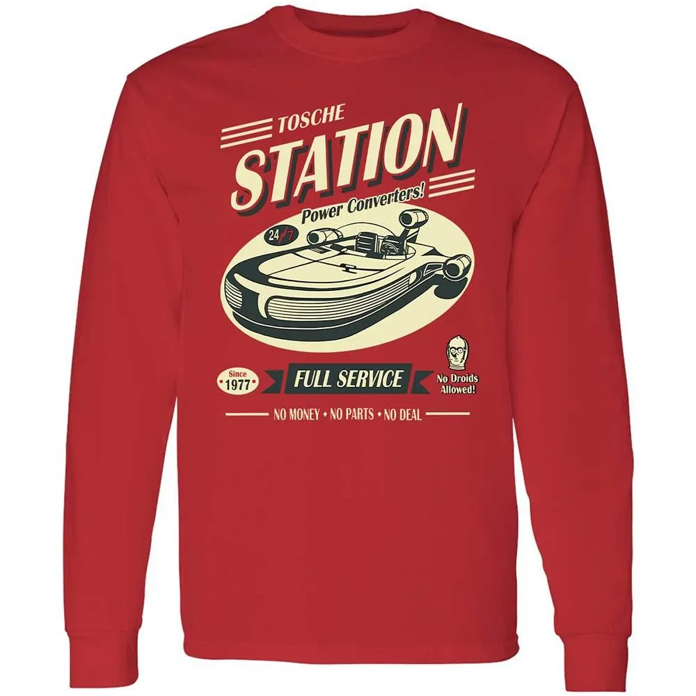 Long Sleeve T-Shirt - FSBM8Q1P - Red - 11
