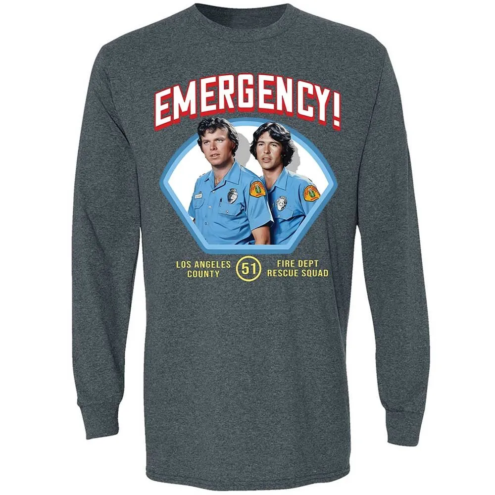 Long Sleeve T-Shirt - X9MZ3CXL - Dark Heather - 15