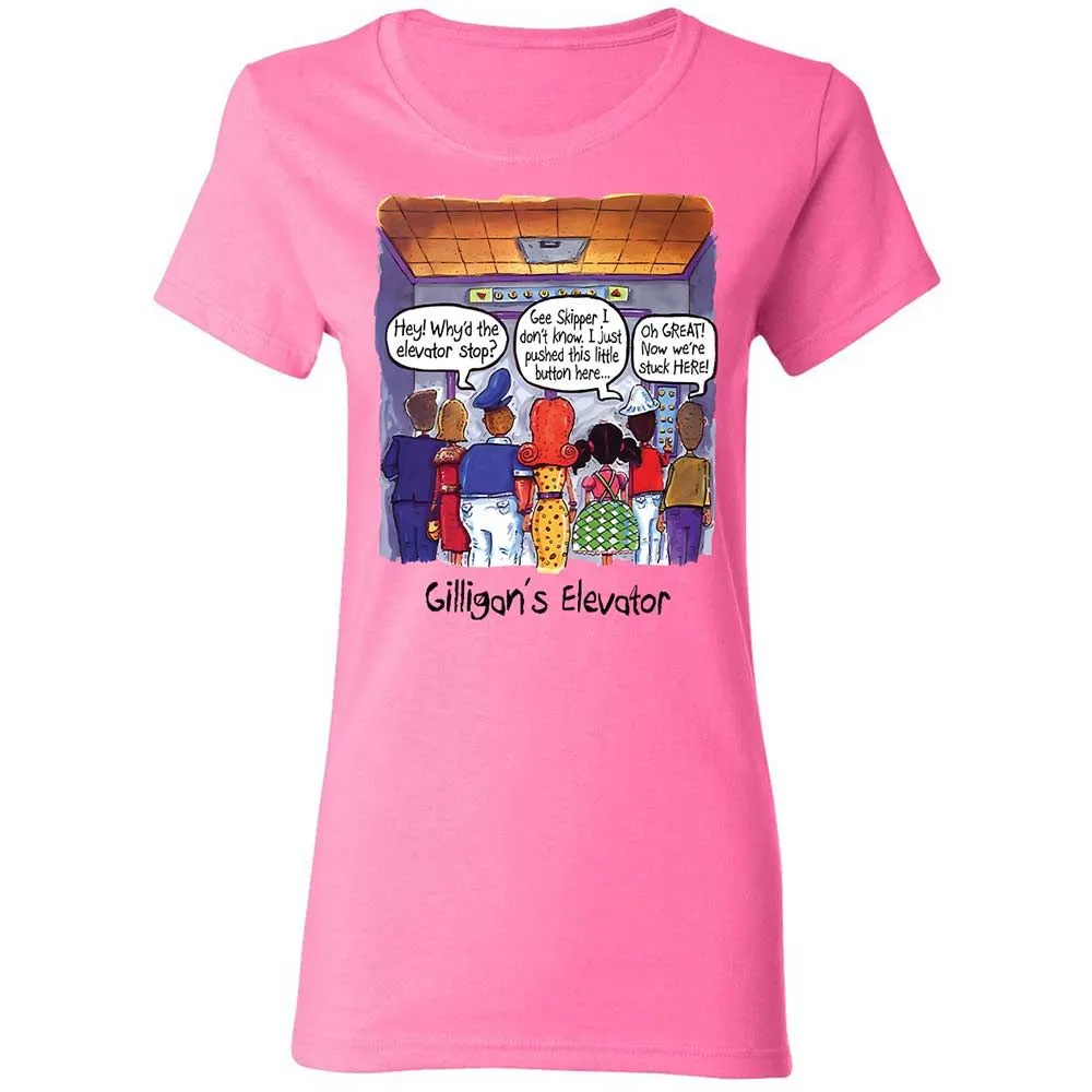 Women's T-Shirt - 4AWKR529 - Azalea - 4