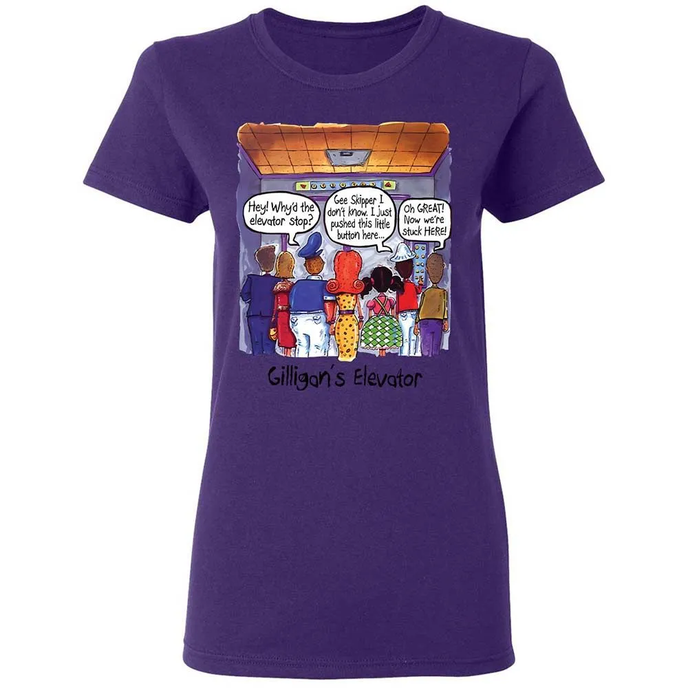 Women's T-Shirt - 4AWKR529 - Purple - 11