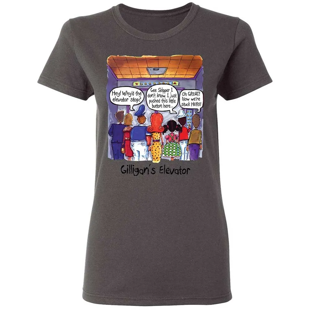 Women's T-Shirt - 4AWKR529 - Charcoal - 15