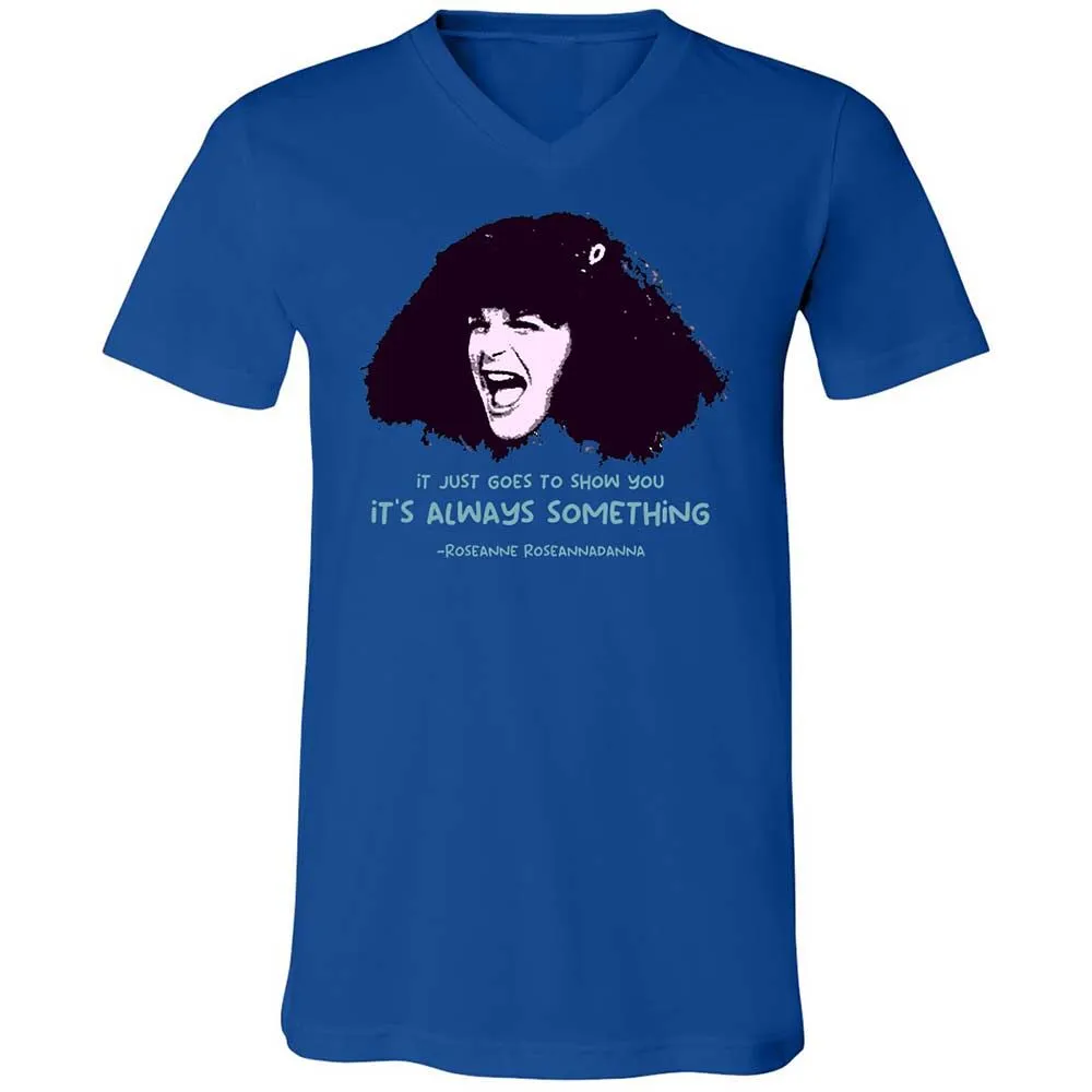 Unisex V-Neck T-Shirt - 653JM92J - True Royal - 3