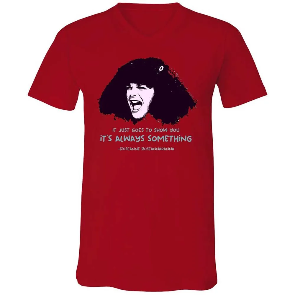 Unisex V-Neck T-Shirt - 653JM92J - Red - 5