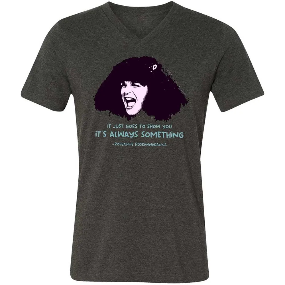 Unisex V-Neck T-Shirt - 653JM92J - Dark Grey Heather - 8