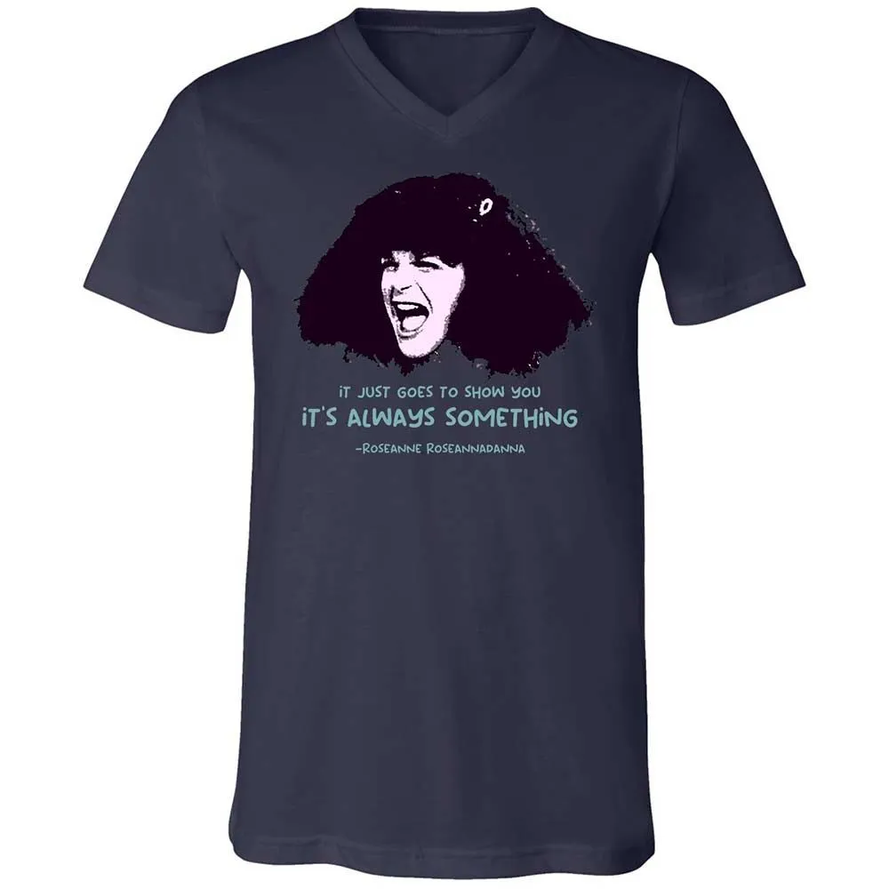Unisex V-Neck T-Shirt - 653JM92J - Navy - 12