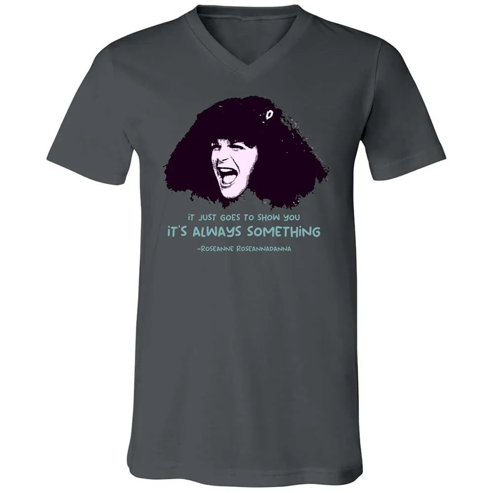 Unisex V-Neck T-Shirt - 653JM92J - Asphalt - 16