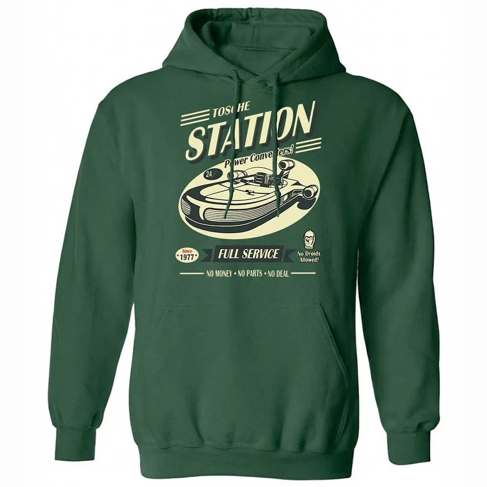 Classic Unisex Hoodie - ZXWQNL61 - Forest Green - 3