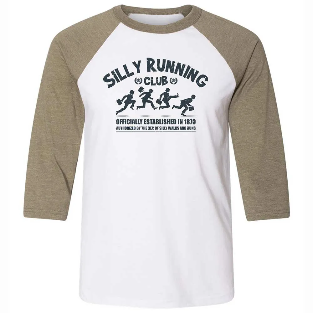 Unisex 3/4 Baseball Tee - UEPZ54AP - White/Heather Olive - 4