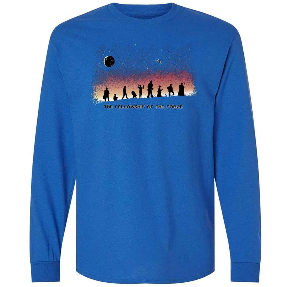 Long Sleeve T-Shirt - 6K9DGZUE - Royal - 3