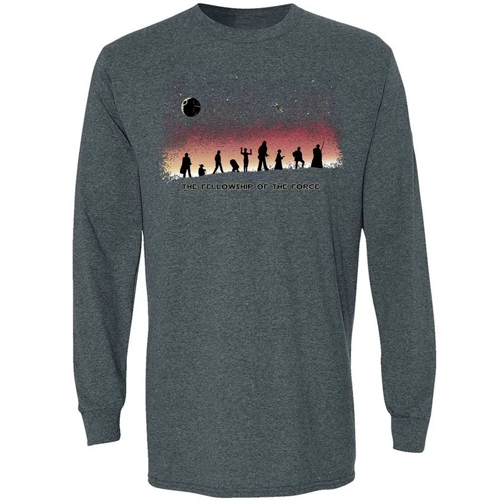 Long Sleeve T-Shirt - 6K9DGZUE - Dark Heather - 5