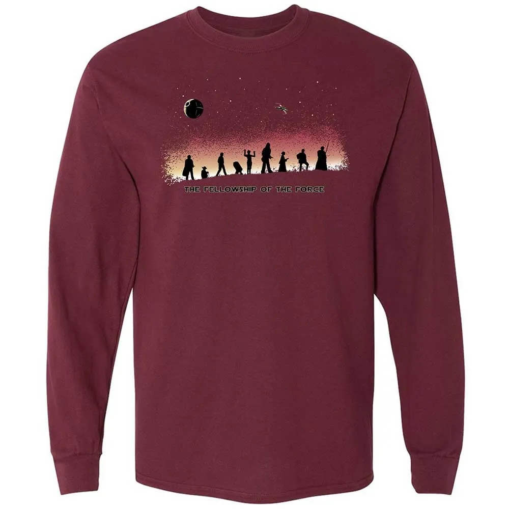 Long Sleeve T-Shirt - 6K9DGZUE - Maroon - 6
