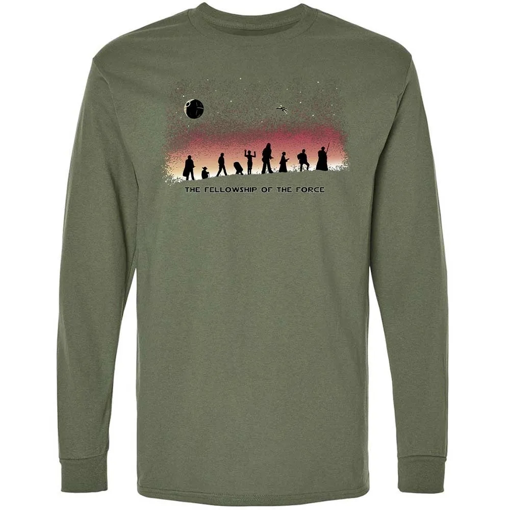 Long Sleeve T-Shirt - 6K9DGZUE - Military Green - 9