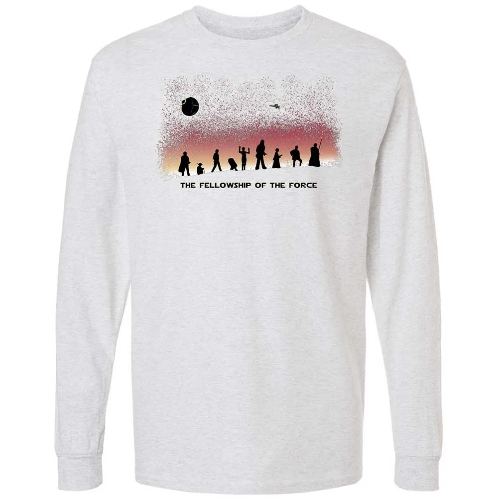Long Sleeve T-Shirt - 6K9DGZUE - Ash - 14