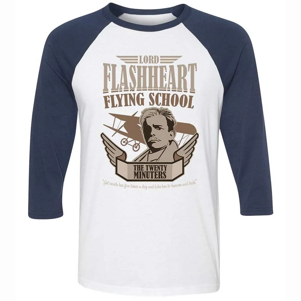 Unisex 3/4 Baseball Tee - UHJET5JP - White/Navy - 8