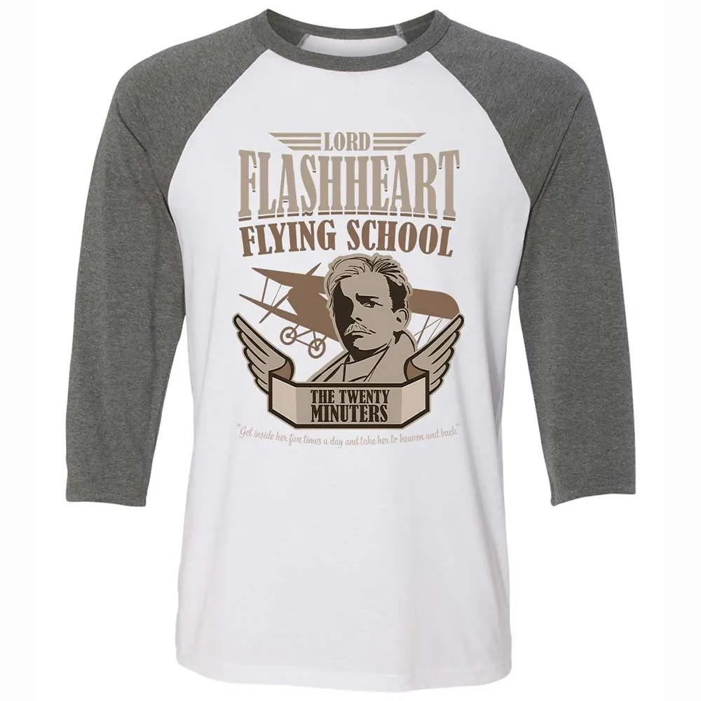 Unisex 3/4 Baseball Tee - UHJET5JP - White/Deep Heather - 11