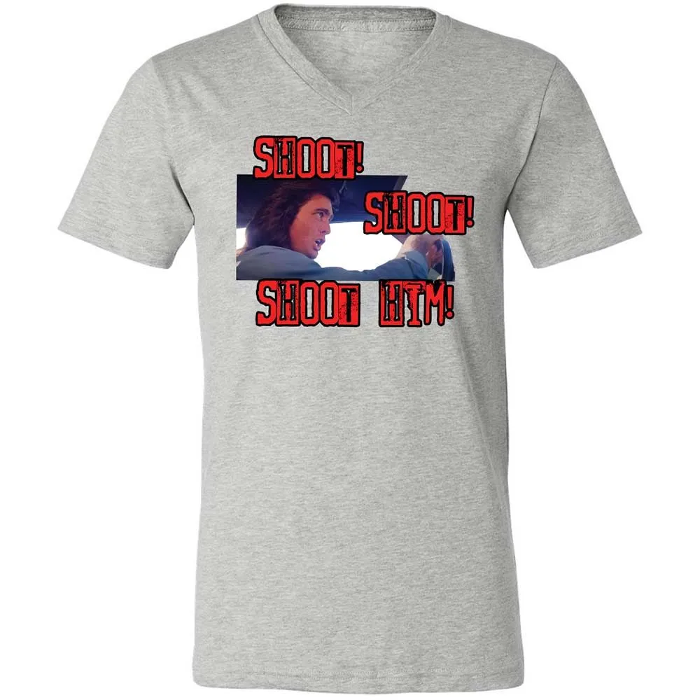 Unisex V-Neck T-Shirt - V51U6G3Y - Athletic Heather - 2