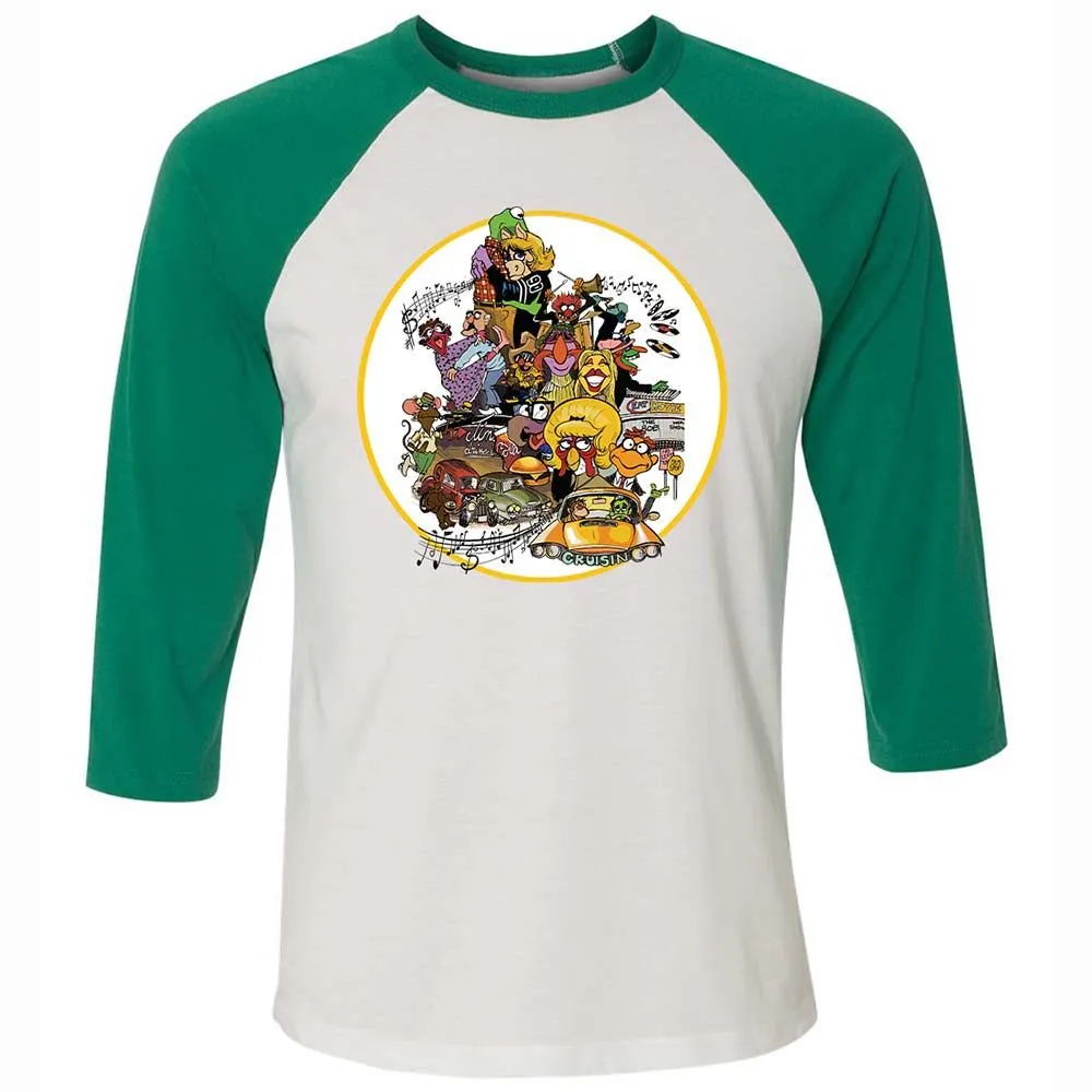 Muppet Graffiti - White/Kelly - 6