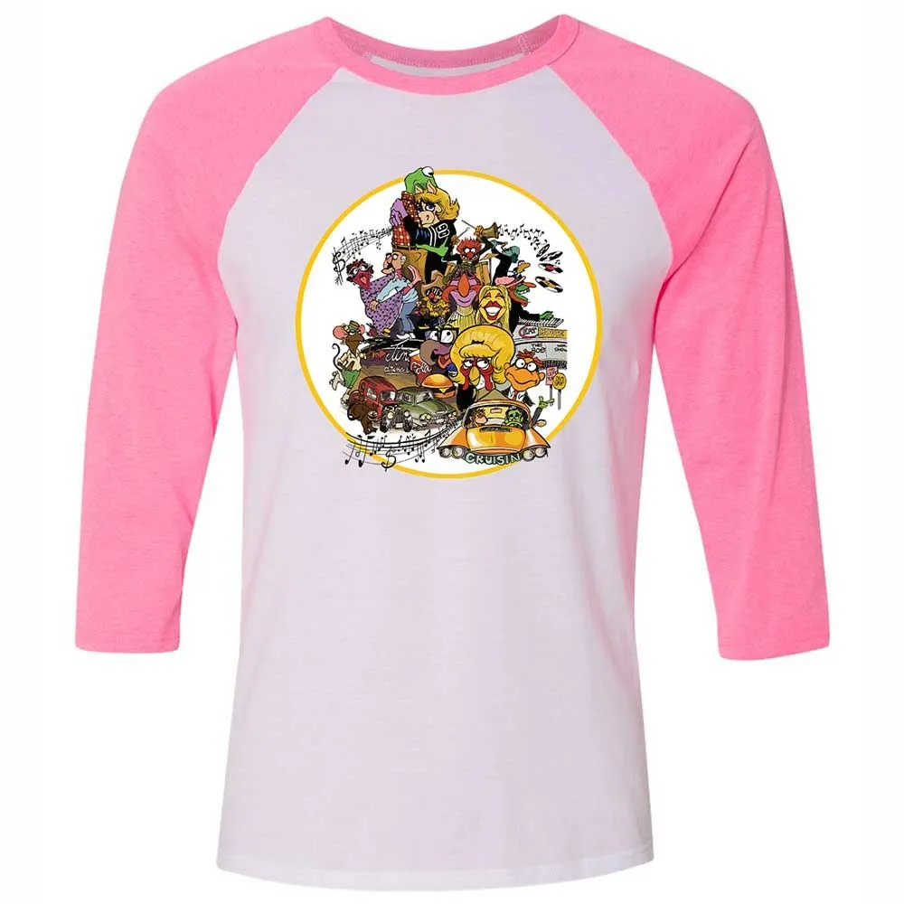 Muppet Graffiti - White/Neon Pink - 12