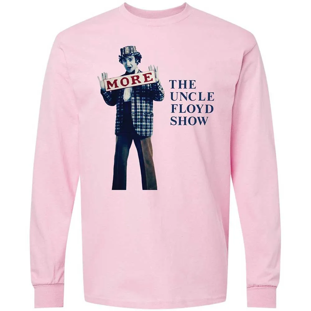 Long Sleeve T-Shirt - Y99SUHXW - Light Pink - 6