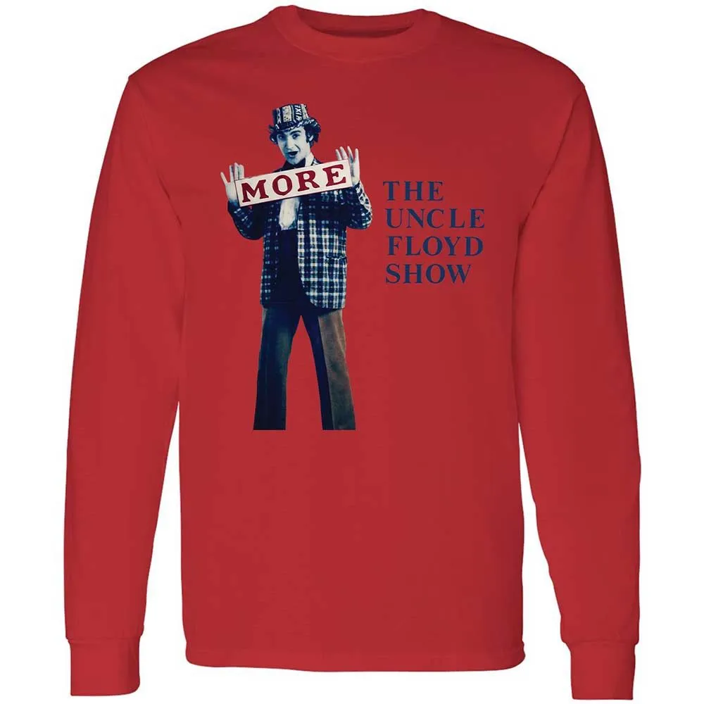 Long Sleeve T-Shirt - Y99SUHXW - Red - 8