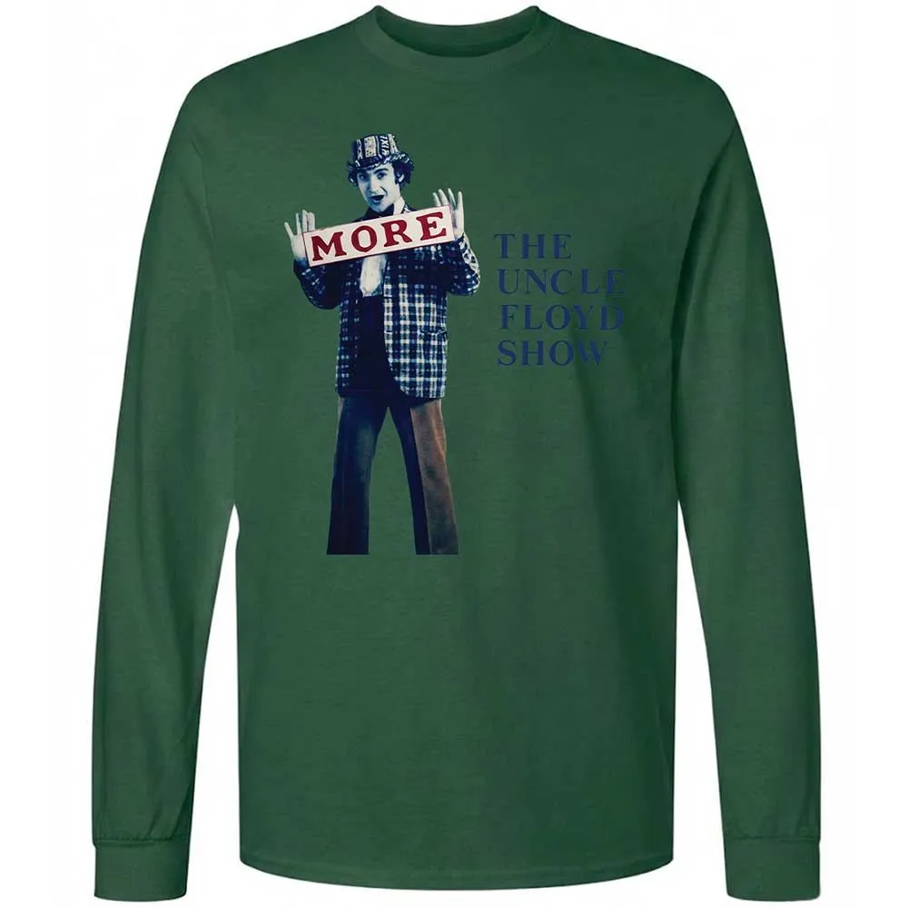Long Sleeve T-Shirt - Y99SUHXW - Forest Green - 14