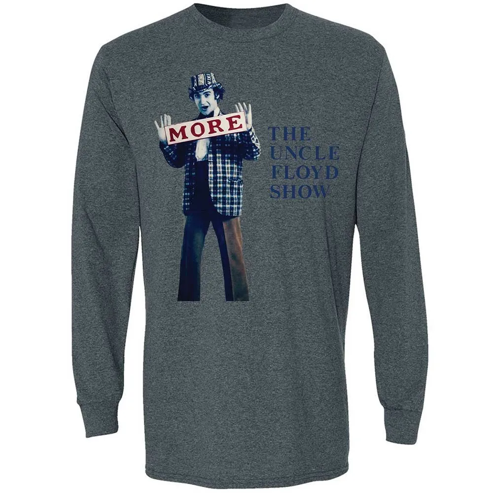Long Sleeve T-Shirt - Y99SUHXW - Dark Heather - 15