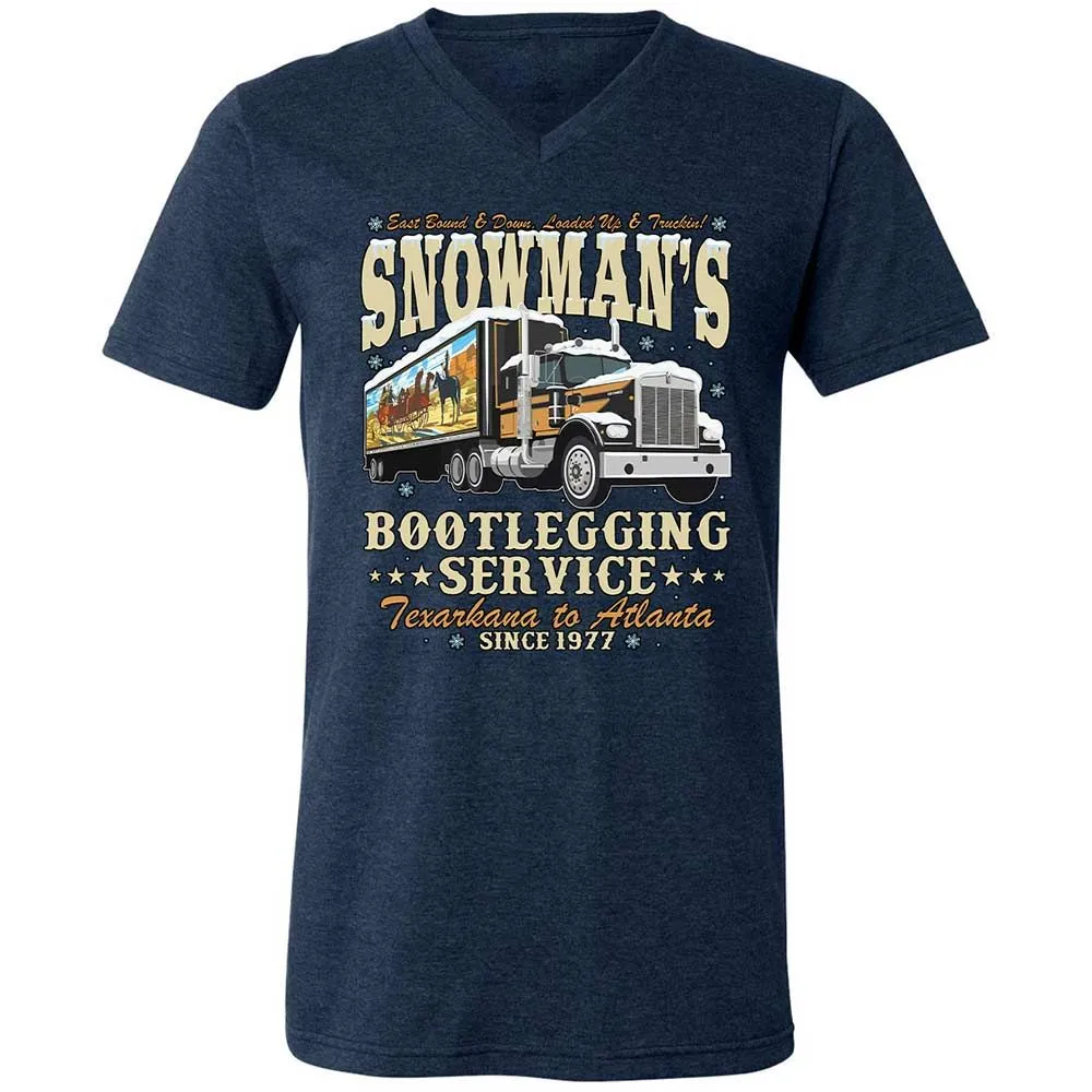 Snowman's Bootlegging Service - Heather Navy - 3