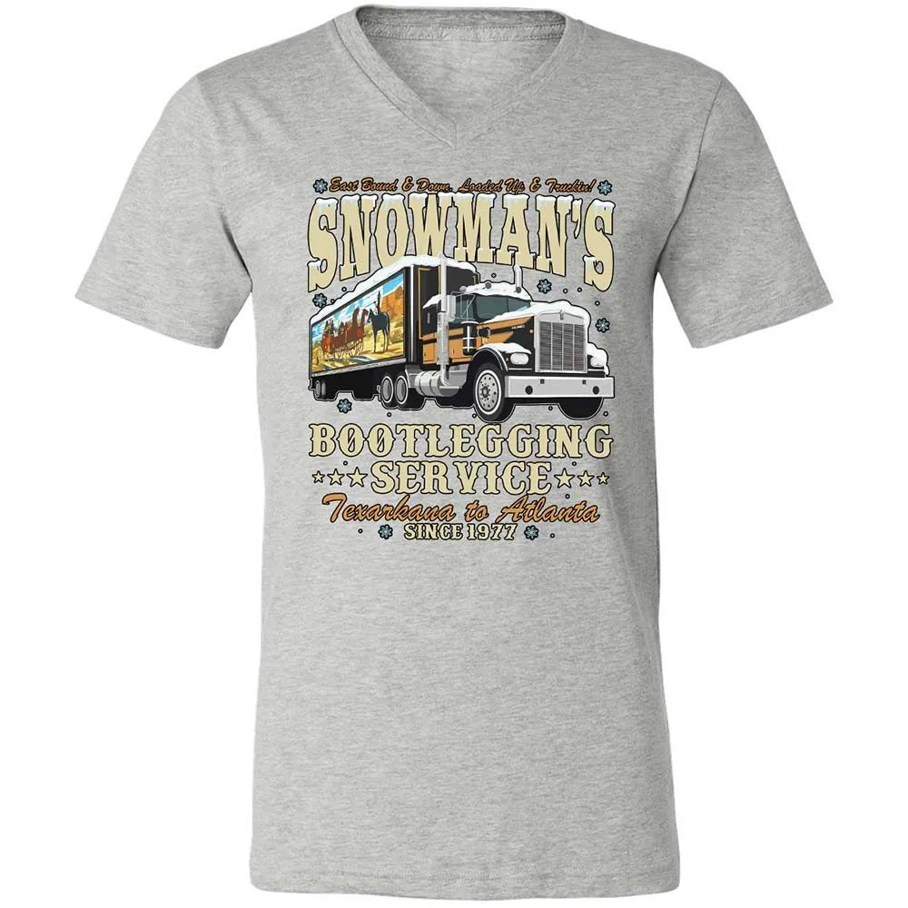 Snowman's Bootlegging Service - Athletic Heather - 15