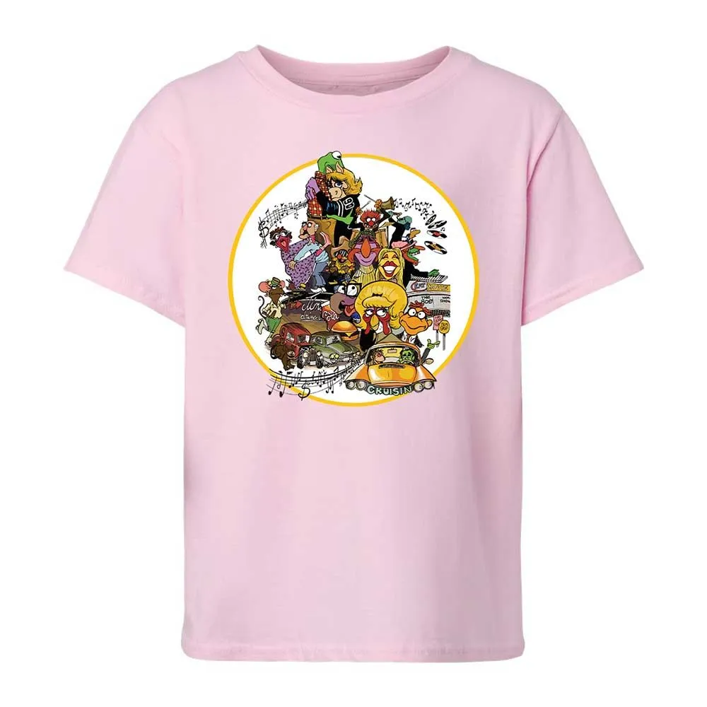 Muppet Graffiti - Light Pink - 5