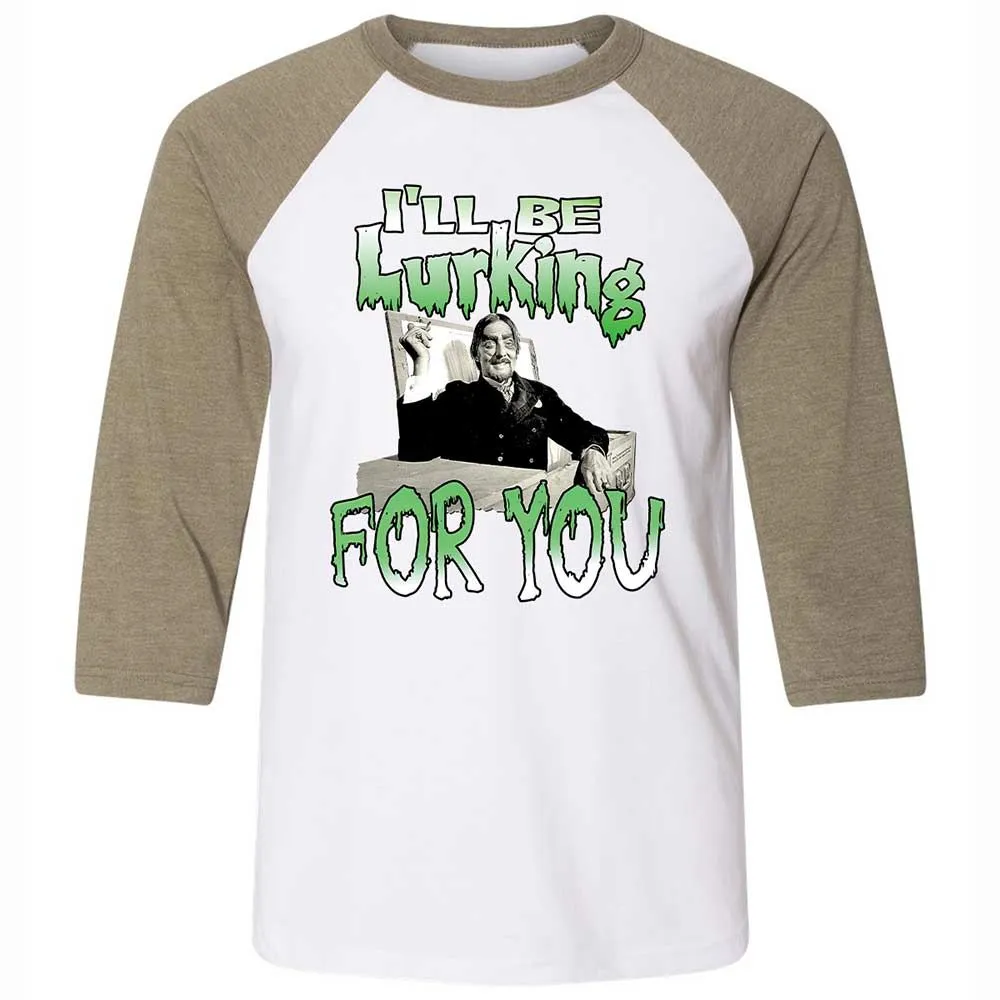 I'll be lurking for you - White/Heather Olive - 4