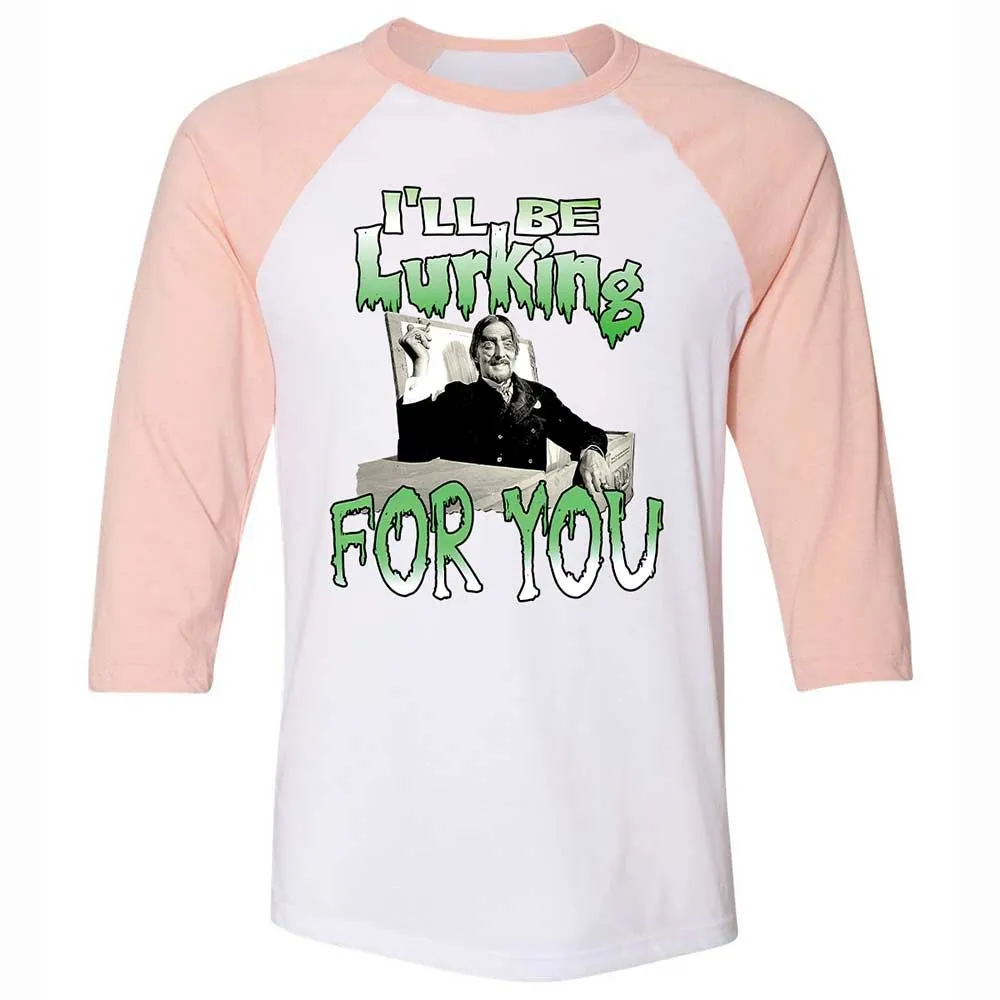 I'll be lurking for you - White/Heather Peach - 5