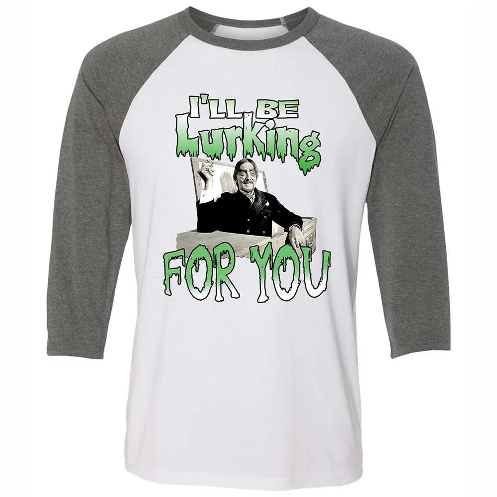 I'll be lurking for you - White/Deep Heather - 11