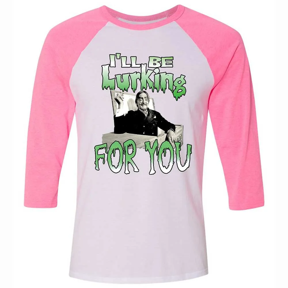 I'll be lurking for you - White/Neon Pink - 12