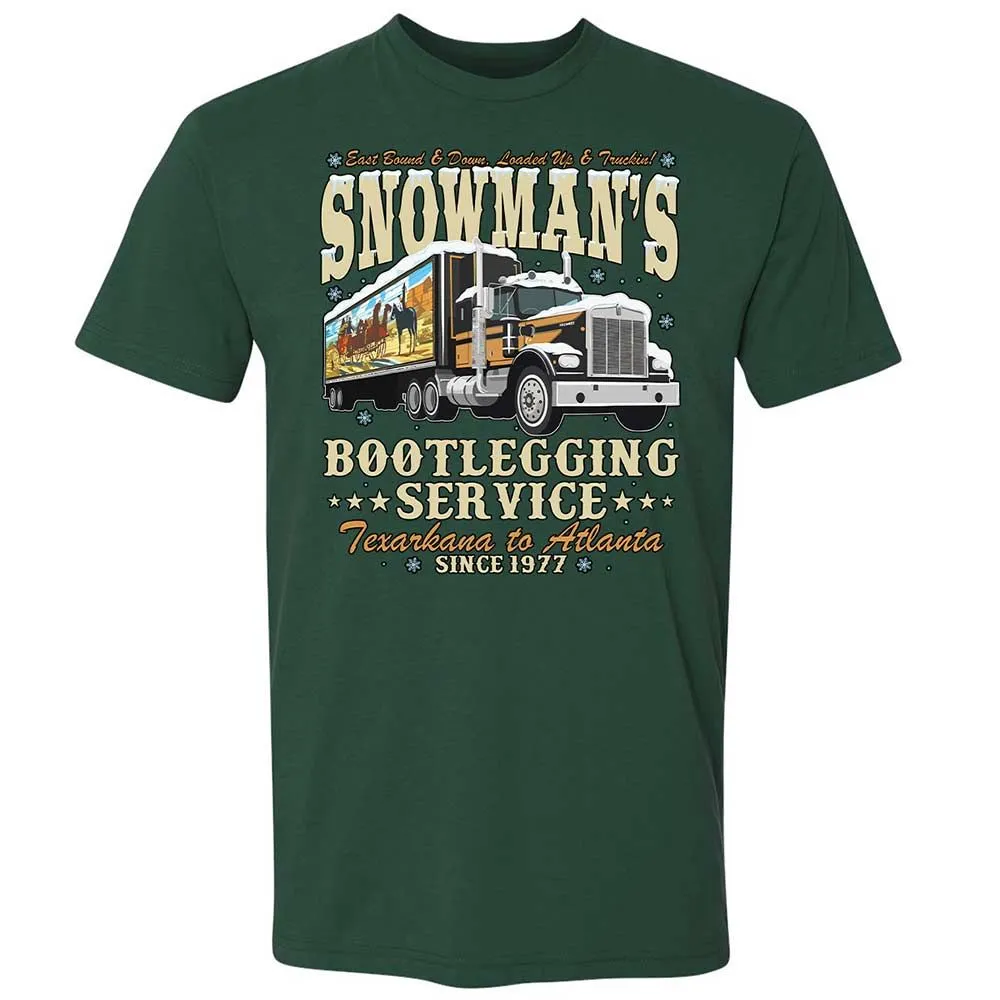 Snowman's Bootlegging Service - Forest Green - 3