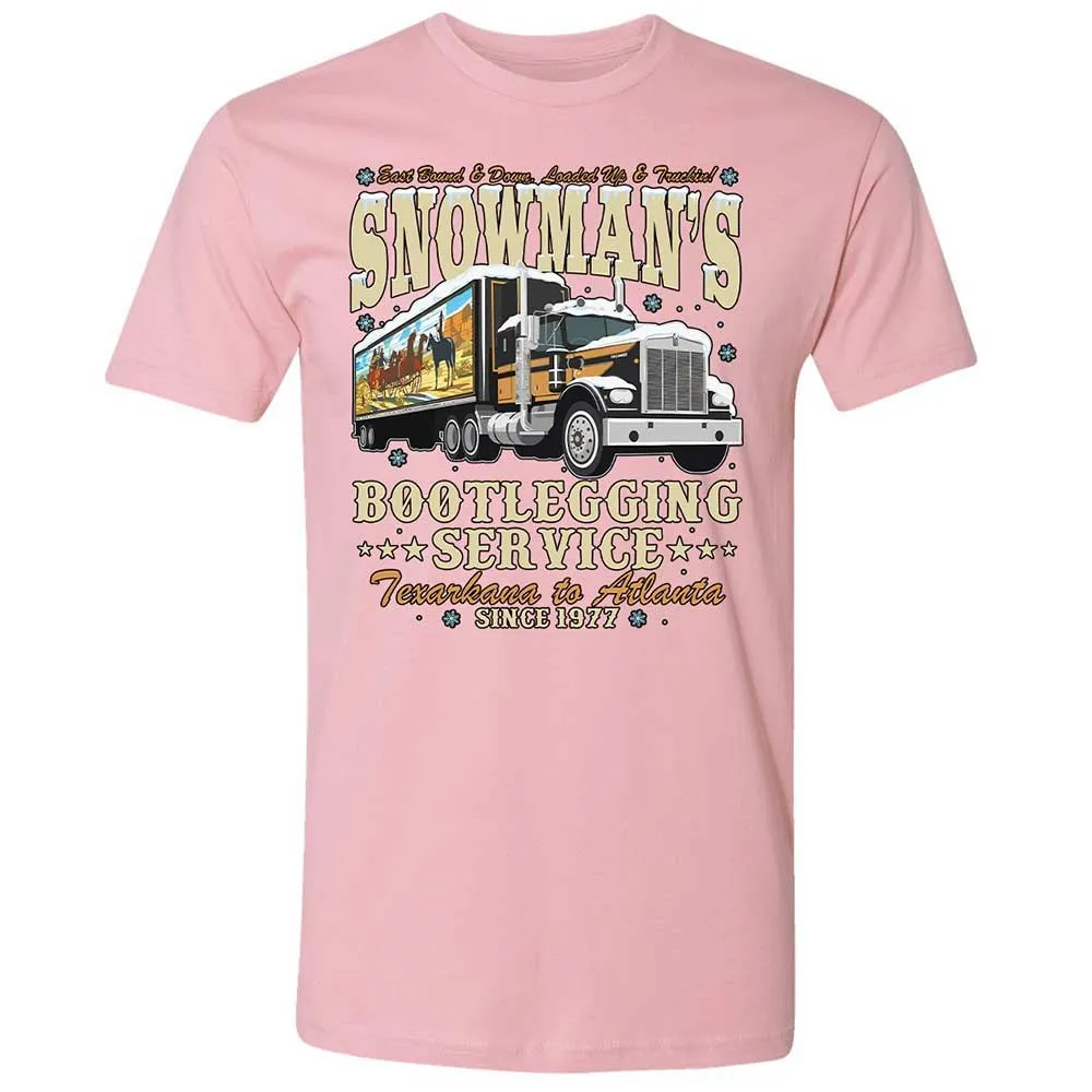 Snowman's Bootlegging Service - Light Pink - 16