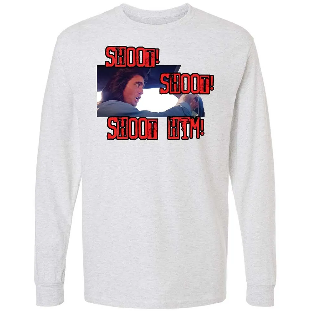 Long Sleeve T-Shirt - R9EH1UFH - Ash - 2