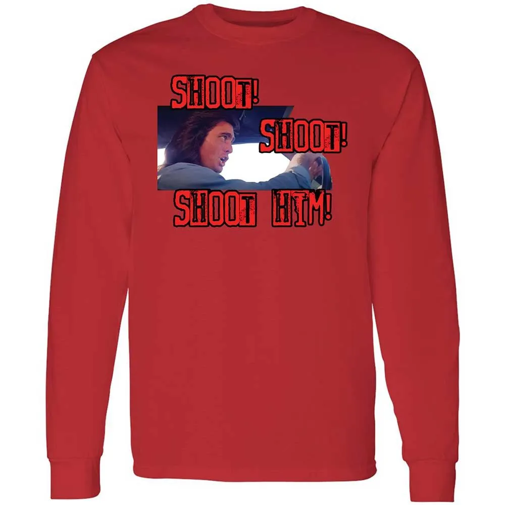 Long Sleeve T-Shirt - R9EH1UFH - Red - 8
