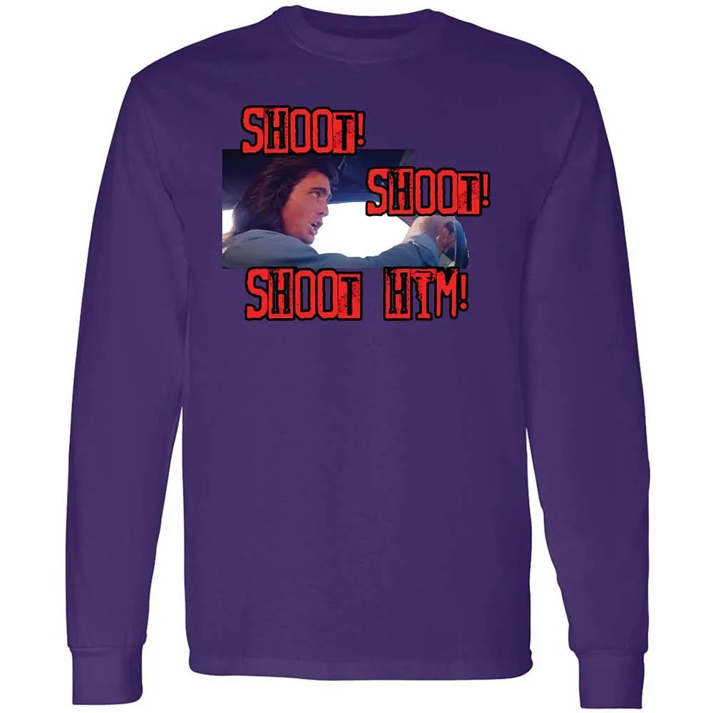 Long Sleeve T-Shirt - R9EH1UFH - Purple - 9