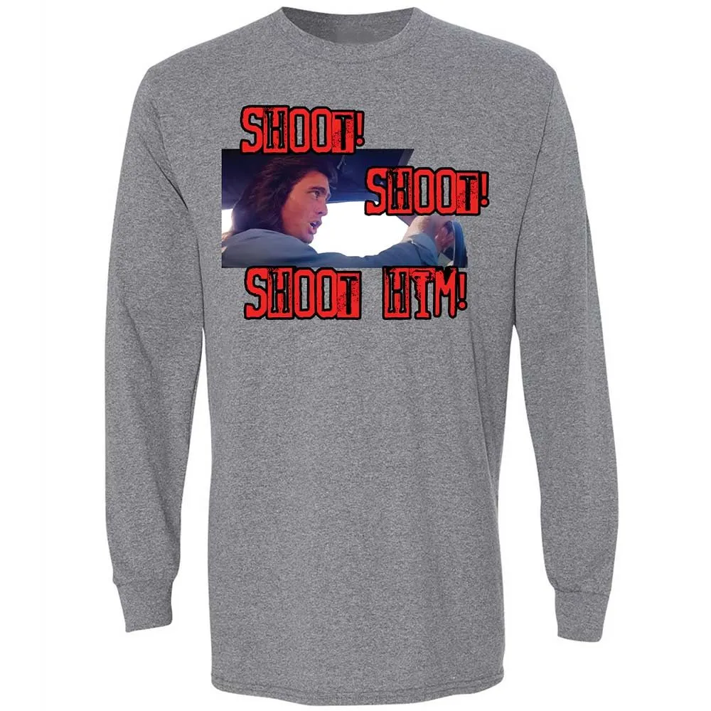 Long Sleeve T-Shirt - R9EH1UFH - Graphite Heather - 18