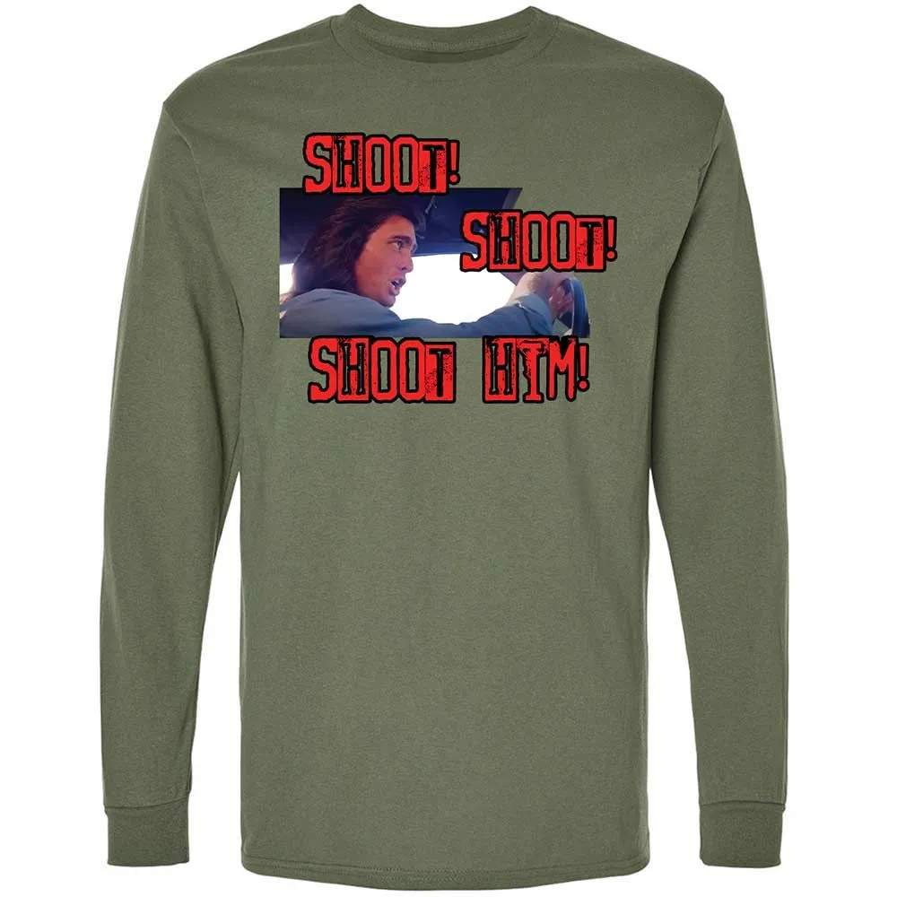 Long Sleeve T-Shirt - R9EH1UFH - Military Green - 19