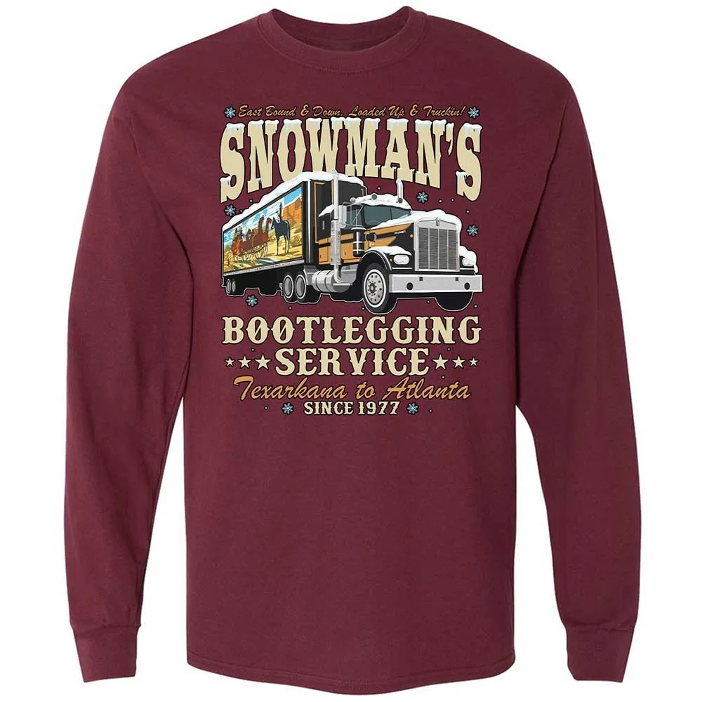 Snowman's Bootlegging Service - Maroon - 6