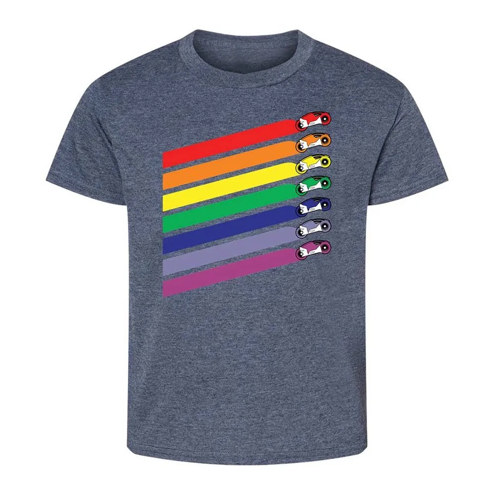 Race The Rainbow - Heather Navy - 9