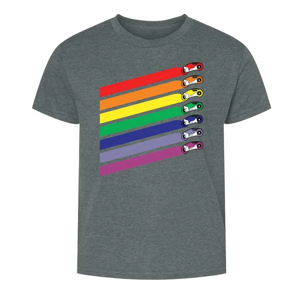 Race The Rainbow - Dark Heather - 10