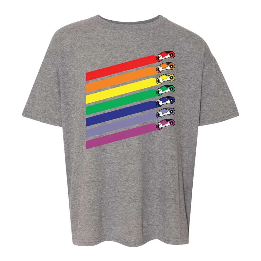Race The Rainbow - Graphite Heather - 12