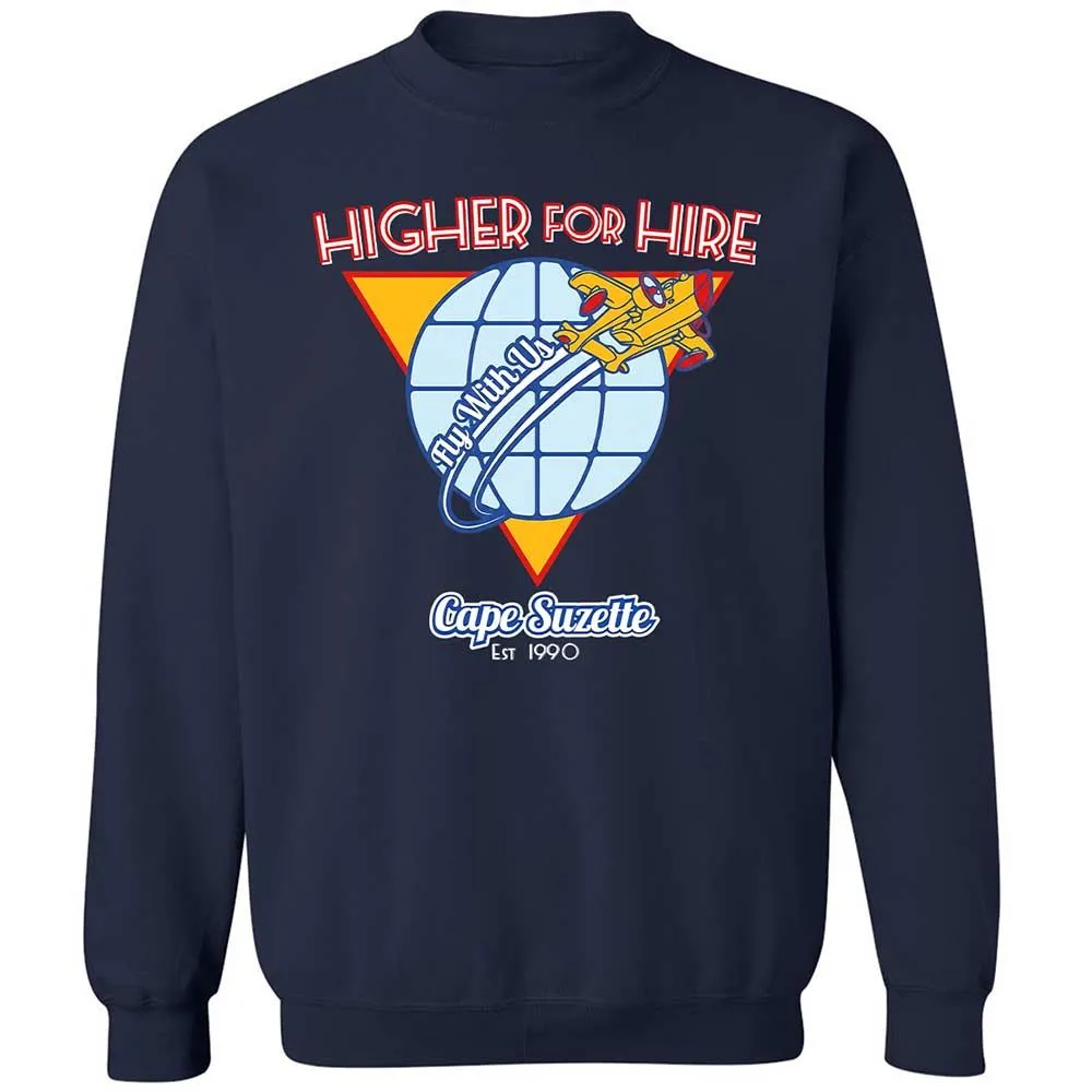 Higher For Hire - Navy - 2