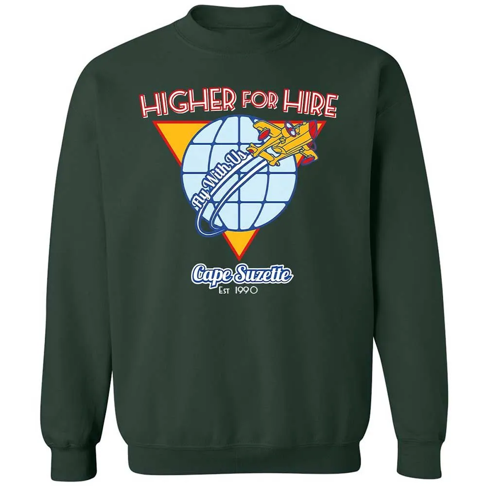 Higher For Hire - Forest Green - 5