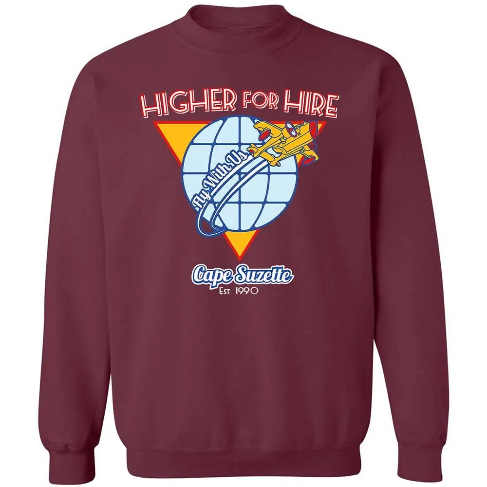 Higher For Hire - Maroon - 8