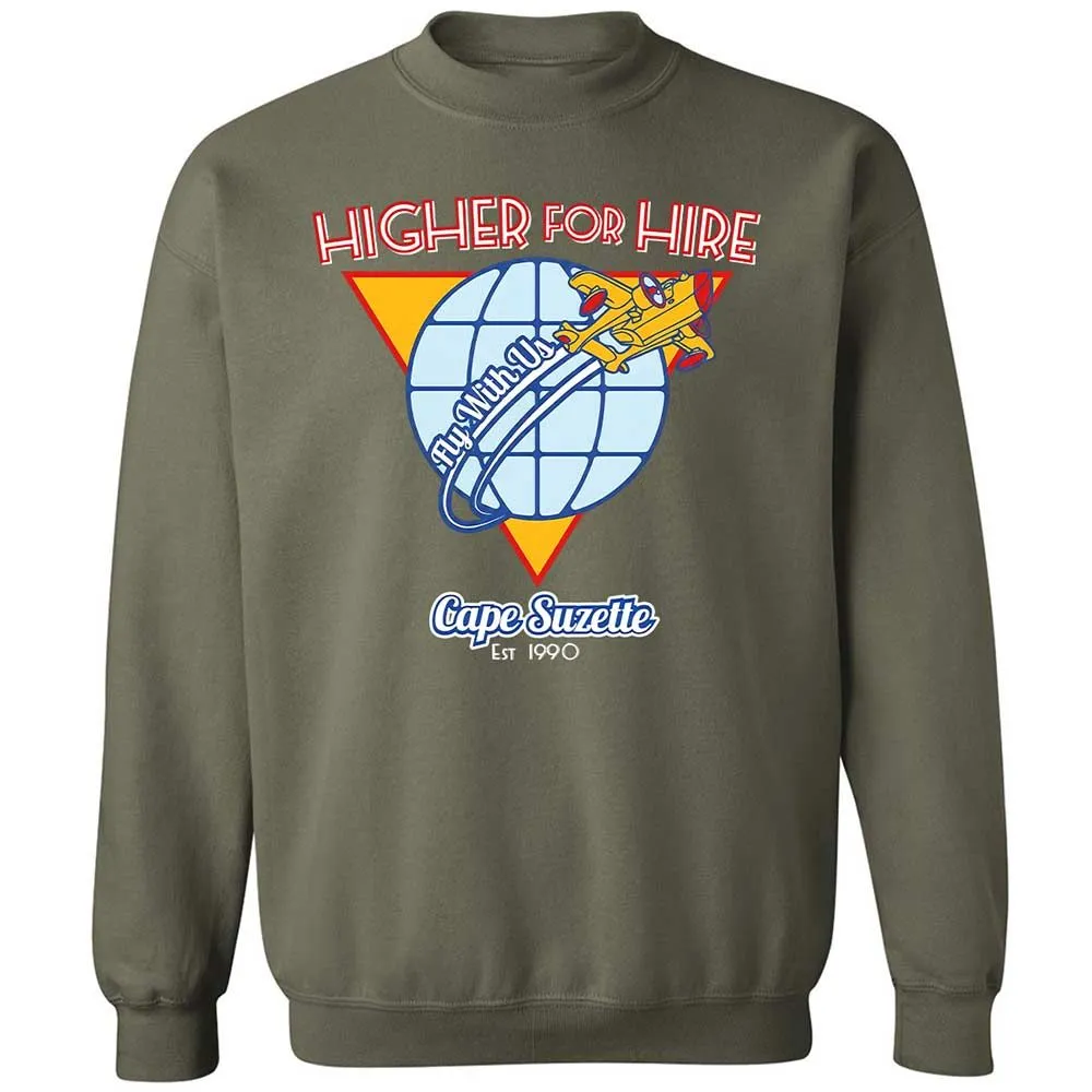 Higher For Hire - Military Green - 9