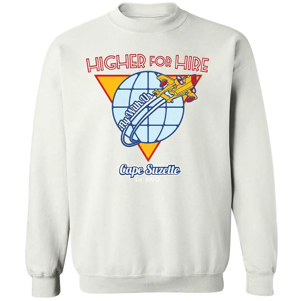 Higher For Hire - White - 18